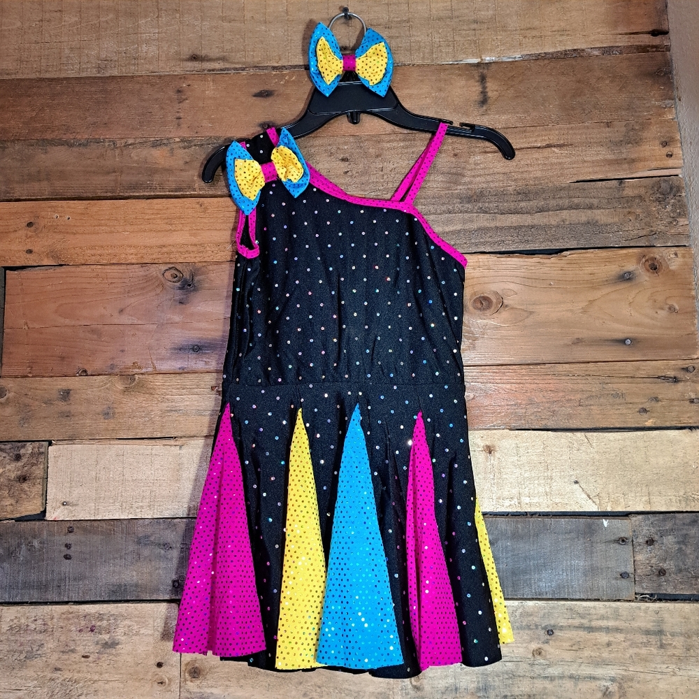Dance Costume‎ Sequin Bodysuit Dress size 10